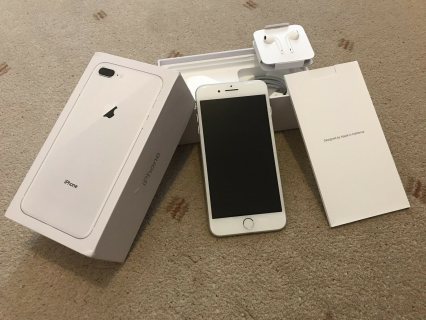 New in BOX Apple iPhone 8 PLUS - 256GB - Silver (Unlocked) Smartphone