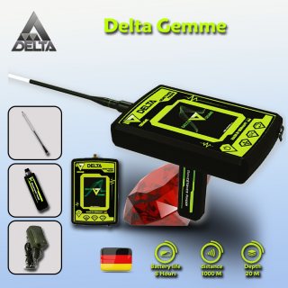 جهاز كشف الذهب والمعادن والمياه الجوفيه والفضه Delta-Gemme 5