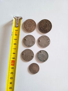 قطع نقدية قديمة للفرنك المغربي(1366 المملكة الشريفة) من عهد الإستعمار الفرنسي 3