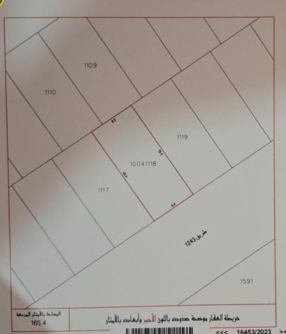 ???? : أرض سكنية للبيع ????: الهملة بالقرب من شارع المزارع RHA سكني