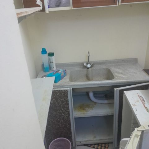Semi furnished studio flat for rent at Ras ruman with A.C   2