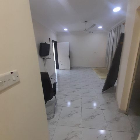 Semi furnished flat for rent at  Tubli near new walkaway   5