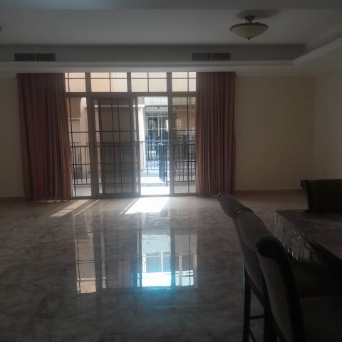 #For rent, a semi-furnished villa in a compound in the Salmaniya  2