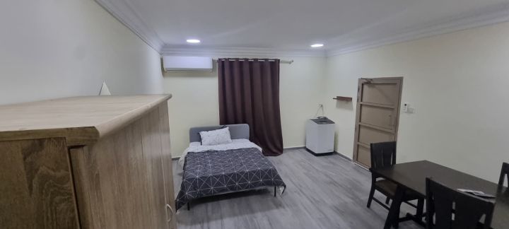 Fully furnished studio flat for rent at Zinj area near Aljazeera  5