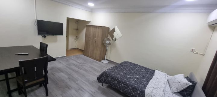 #Studio for rent with electricity and furnishings in the Zinj are