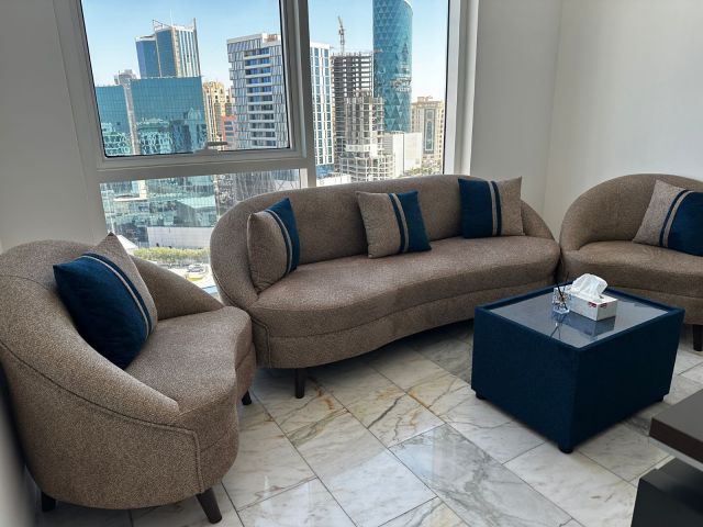 Office flat FOR RENT in seef district 4 bedrooms , 3