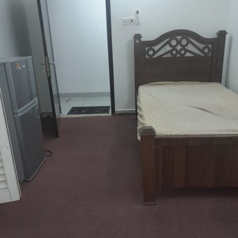Furnished studios for rent in Riffa, Al Hujaiyat area, opposite A 6