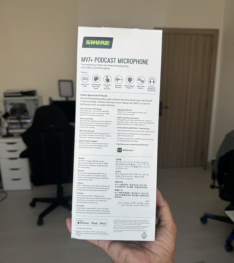  MV7+ microphone 3