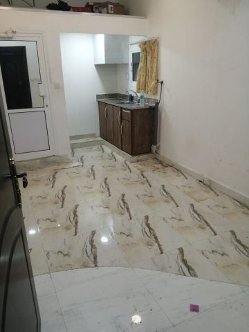 Semi furnished studio flat for rent at Karbabad Seef area 